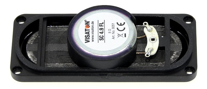 VISATON SC 4.9 FL - 8 Ohm  No. 8051 扬声器logo
